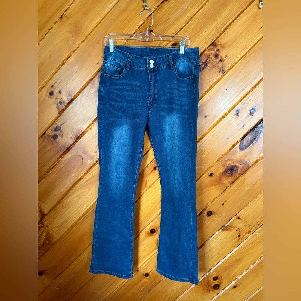 Classic Indigo Flare Jeans